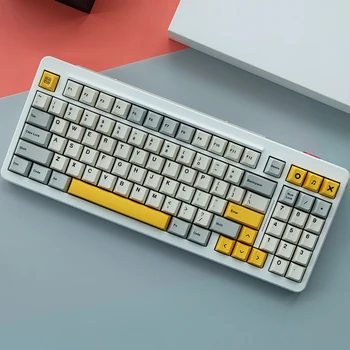 1 Set White Dots Sunkiosios Pramonės Wasabi Keycap Už MX Jungiklis Mechaninė Klaviatūra PBT Dažų Subbed Klavišą Caps Vyšnių Profilis Keycaps