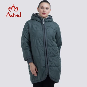 2022 naujų žiemos striukė moterims užtrauktuką Gobtuvu Negabaritinių moteriška striukė kailis rudenį 5XL drabužius kietas šiltas parko drabužių karšto AM-2075