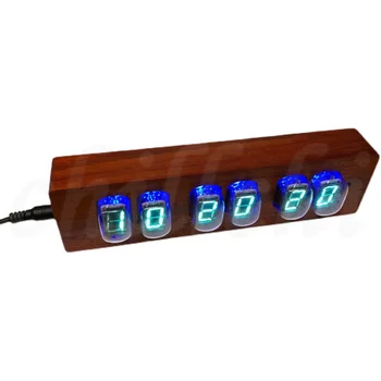 6-bitų IV22 fluorescencinis vamzdelis skaitmeninės vamzdis laikrodis temperatūra dispaly 