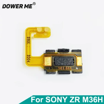 Dower Mane Viršų Garsiakalbis Ausinės Flex Kabelio Imtuvas Sony Xperia ZR M36H C5502 C5503 Pakeitimo