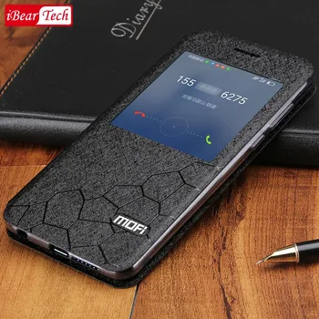 Flip case for Huawei honor 8 atveju oda smart cover originalius garbę 8 padengti silicio ultra plonas auto pabusti miego atveju slim vyrai