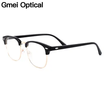 Gmei Optinis Retro Visą Ratlankio Plastikinių Akinių Rėmelių Vyrų Ir Moterų Trumparegystė Presbyopia Skaityti Recepto Akiniai H8004