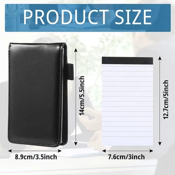 Mini Pocket Notepad Nustatyti A7 Business Etiketės Nešiojamas Su Notepad Pakaitalas Biuro Ir Mokyklos