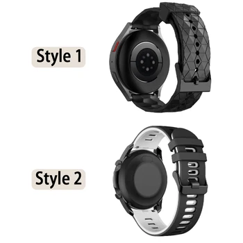 Naujas Dizainas Silikono Juostos SUUNTO 9 PIKO Sporto Diržas Skirtas SUUNTO 3 Smartwatch Watchband Sporto Apyrankės Aksesuarai 20mm 22mm
