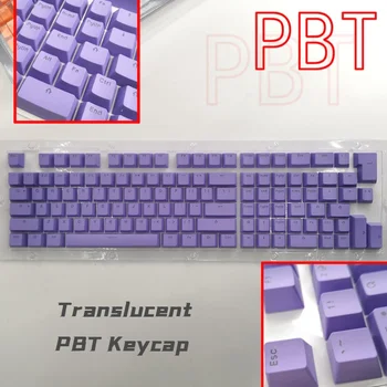 PBT Permatomas Apšvietimas Keycaps 118 Klavišus Mechaninė Klaviatūros Klavišą Bžūp Double Shot Pagrindiniai Bžūp Mini klaviatūra Cherry MX