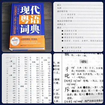 Vietoje Modernus Kiniečių Žodynas Kantono Teksto Medžiagos Guangzhou Žodynas Žodynas Kantono Kinų Kantono Mokymosi Knyga