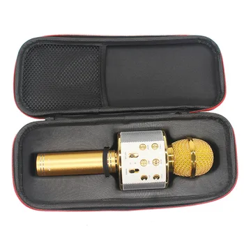 WS858 E106 Multi-funkcija Mikrofono Nešiojamų Saugojimo Dėžutė, Suderinami su Įvairių Tipų Mikrofonai